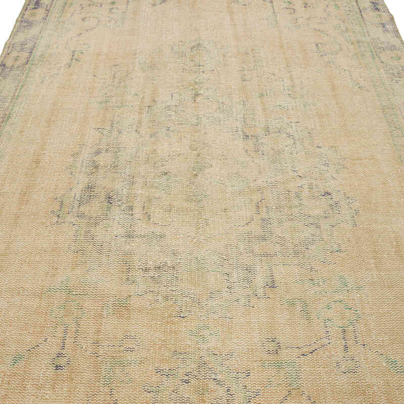 Alfombra Vintage Turca Anudada a Mano - 158 cm x 251 cm - K0070924