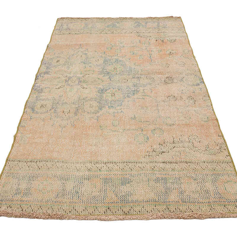 Alfombra Vintage Turca Anudada a Mano - 94 cm x 174 cm - K0070925