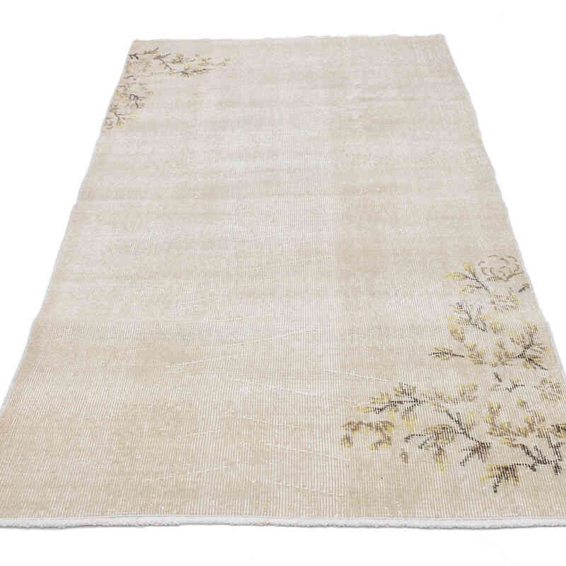 Alfombra Vintage Turca Anudada a Mano - 98 cm x 205 cm - K0070935