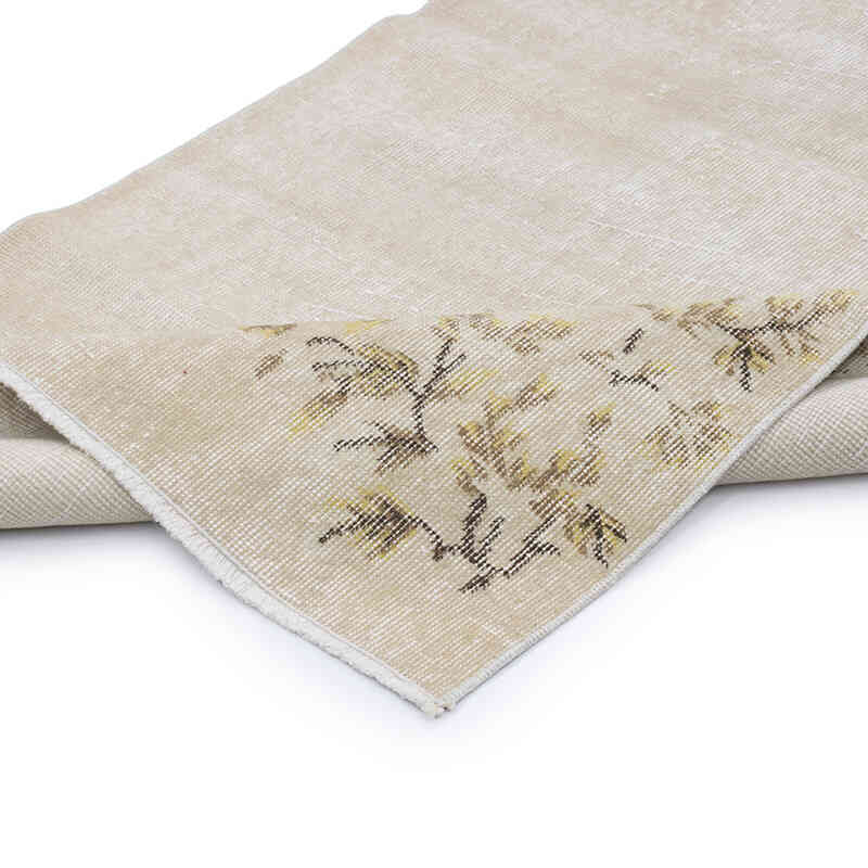 Alfombra Vintage Turca Anudada a Mano - 98 cm x 205 cm - K0070935