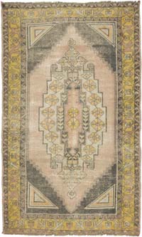 El Dokuma Vintage Halı - 117 cm x 194 cm