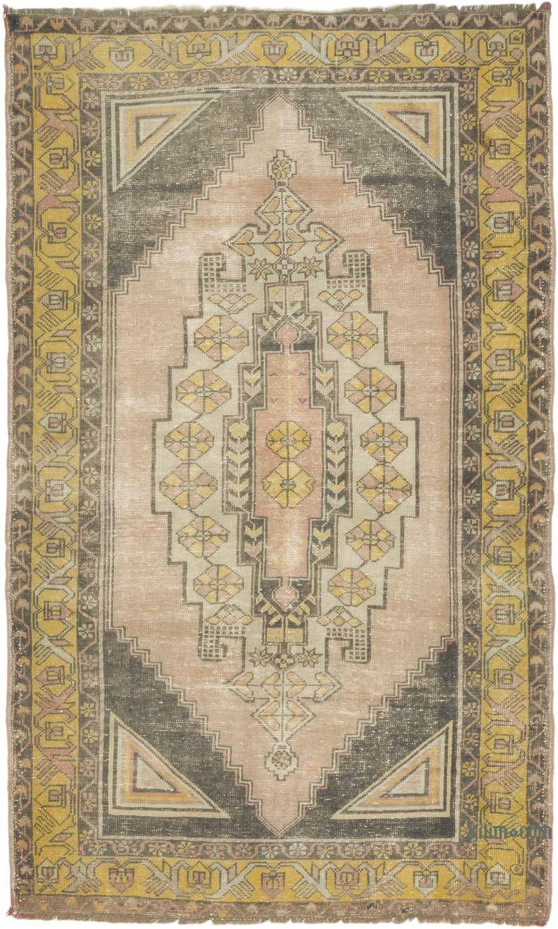 Vintage Turkish Hand-Knotted Rug - 3' 10" x 6' 4" (46" x 76") - K0070945