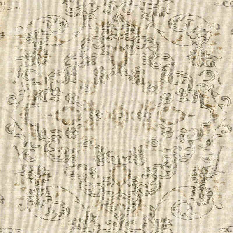 Alfombra Vintage Turca Anudada a Mano - 174 cm x 243 cm - K0070948