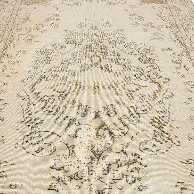 Alfombra Vintage Turca Anudada a Mano - 174 cm x 243 cm - K0070948