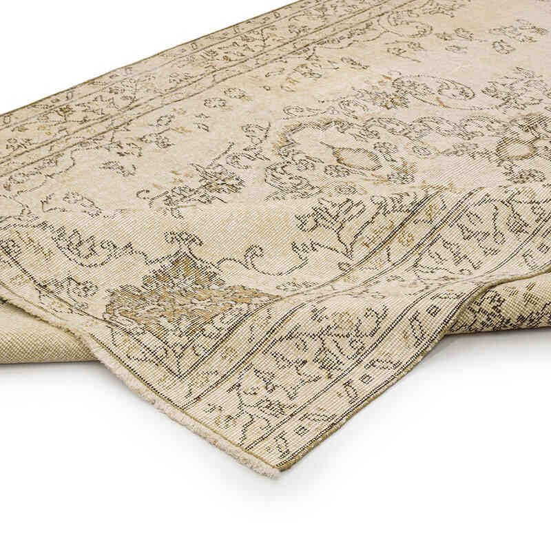 Alfombra Vintage Turca Anudada a Mano - 174 cm x 243 cm - K0070948