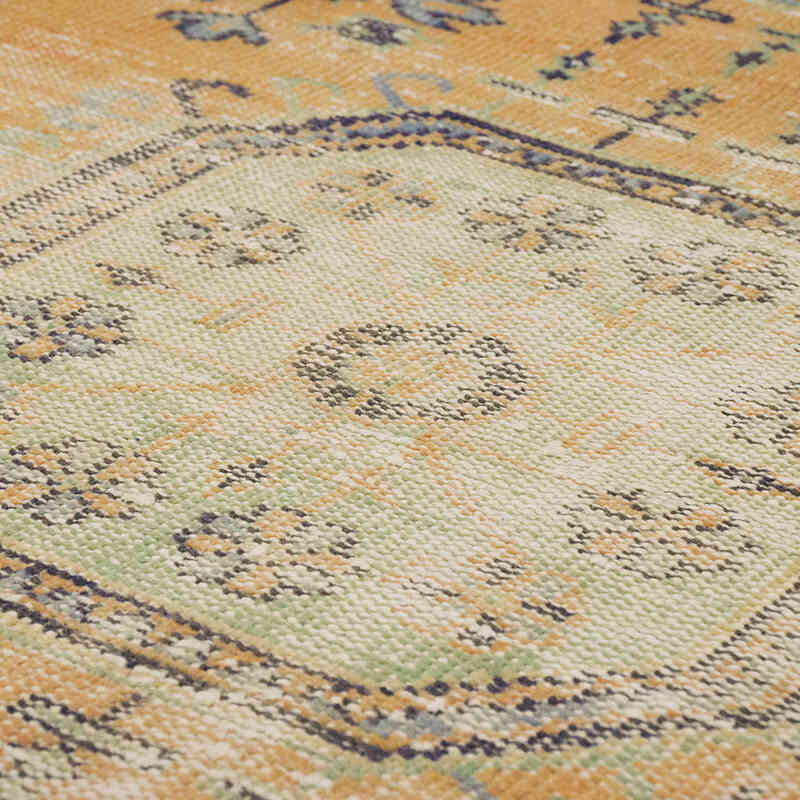 Vintage Turkish Hand-Knotted Runner - 3' 5" x 11' 4" (41" x 136") - K0070950