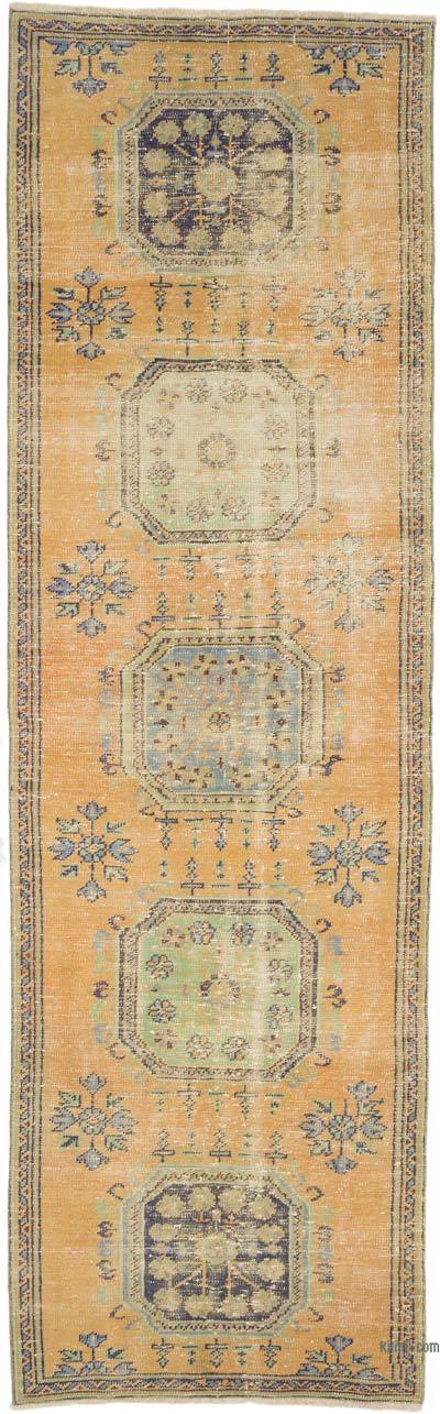 Alfombra Turca Vintage De Pasillo - 105 cm x 345 cm