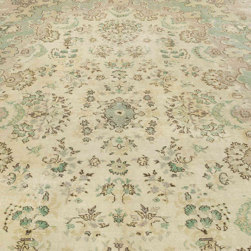 Vintage Turkish Hand-Knotted Rug - 7'  x 9' 9" (84" x 117") - K0070951