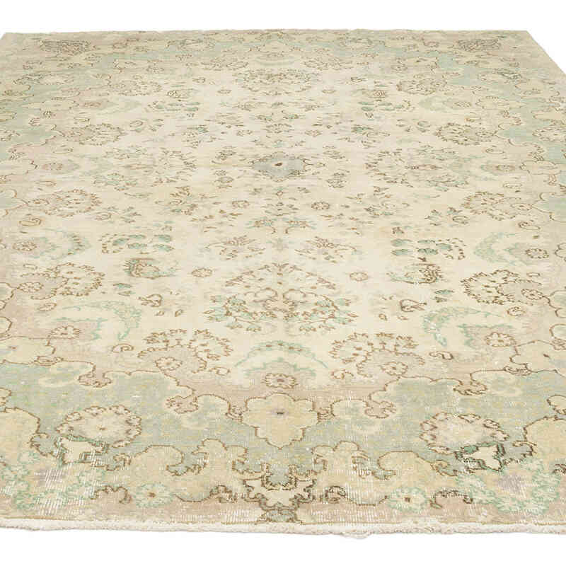 Vintage Turkish Hand-Knotted Rug - 7'  x 9' 9" (84" x 117") - K0070951