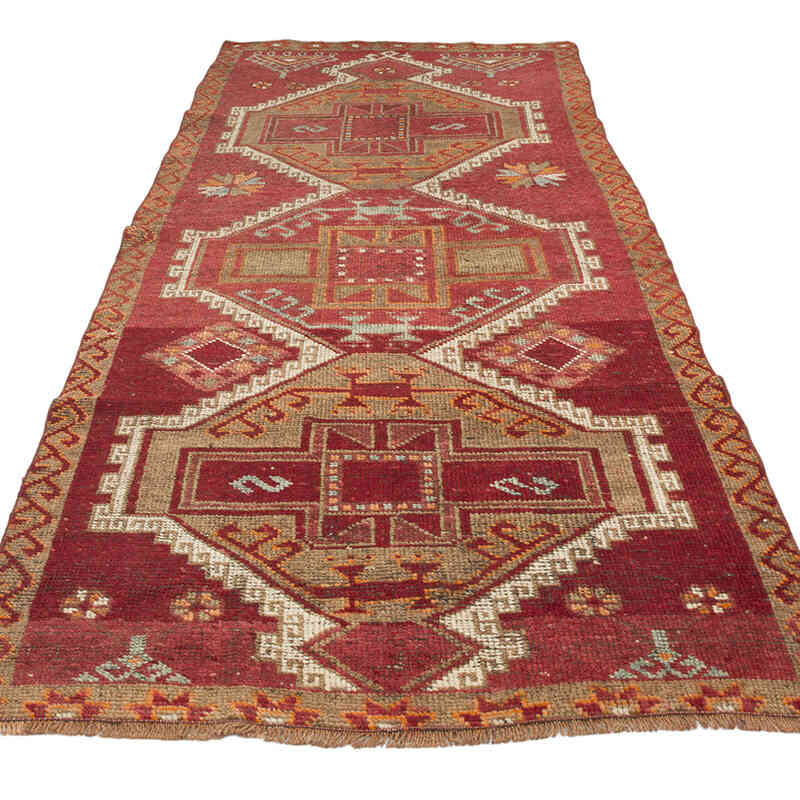 Vintage Anadolu Yolluk - 121 cm x 317 cm - K0070952