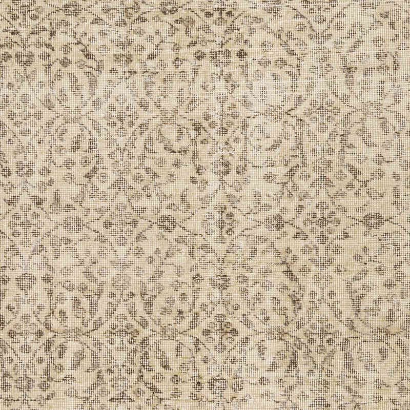 Vintage Turkish Hand-Knotted Rug - 5' 7" x 8' 8" (67" x 104") - K0070958