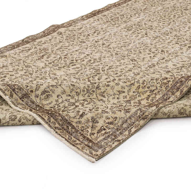 Vintage Turkish Hand-Knotted Rug - 5' 7" x 8' 8" (67" x 104") - K0070958