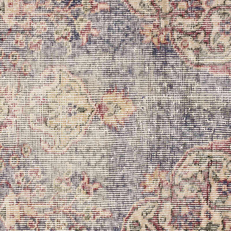 El Dokuma Vintage Halı - 89 cm x 106 cm - K0070966