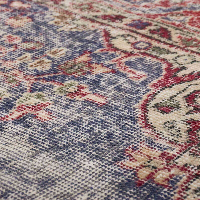 El Dokuma Vintage Halı - 89 cm x 106 cm - K0070966
