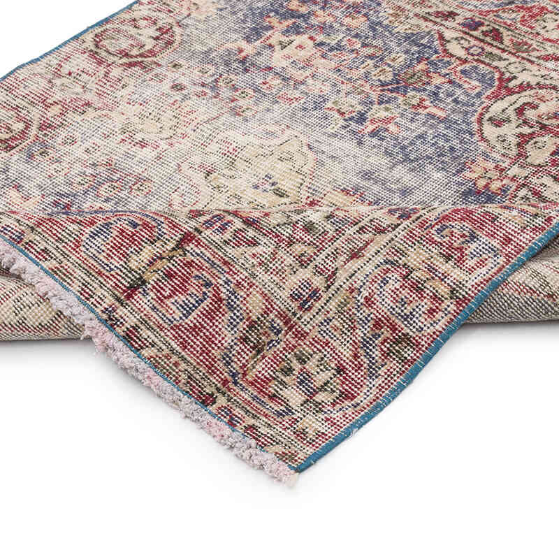 El Dokuma Vintage Halı - 89 cm x 106 cm - K0070966