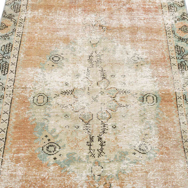 El Dokuma Vintage Halı - 96 cm x 118 cm - K0070968