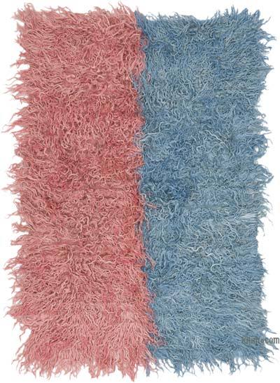 Vintage Filikli Tülü - 123 cm x 178 cm