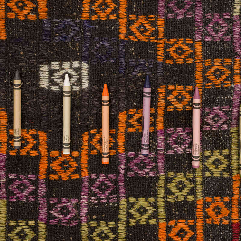 Alfombra Vintage Anatolian Kilim - 160 cm x 256 cm - K0070981