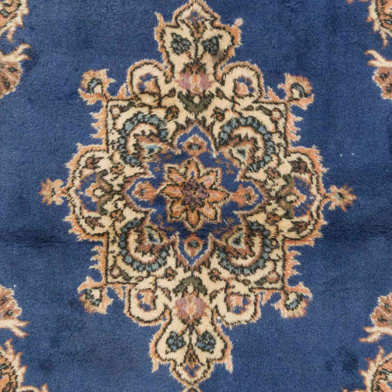 Alfombra Vintage Turca Anudada a Mano - 122 cm x 225 cm - K0070989