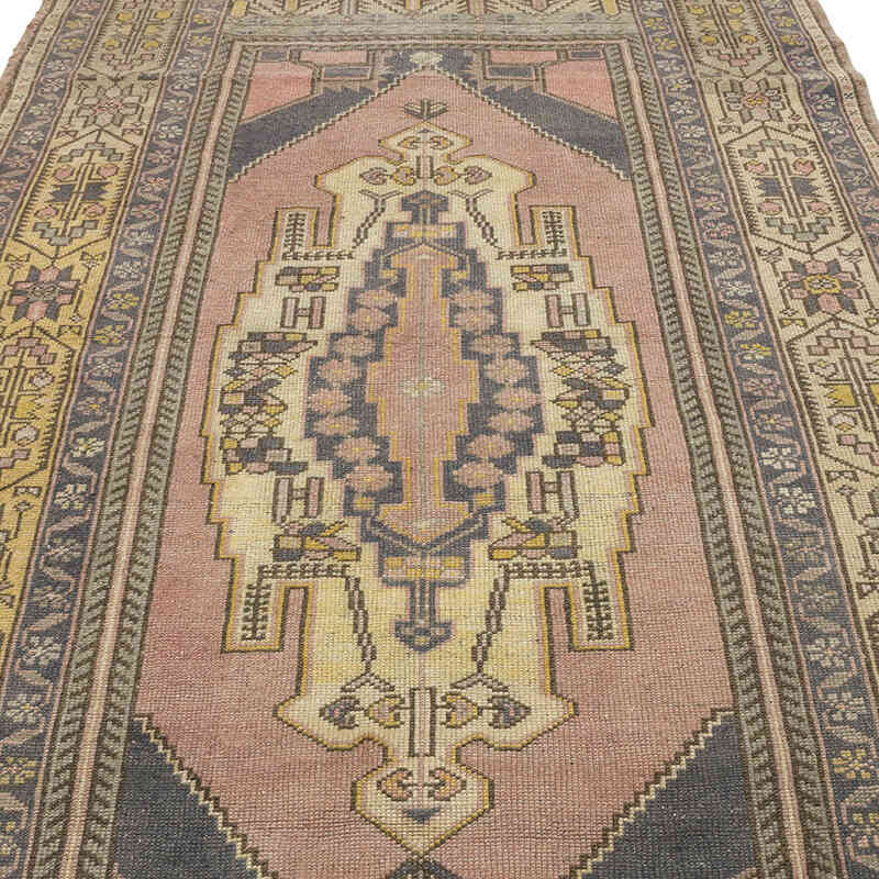 Vintage Turkish Hand-Knotted Rug - 5' 2" x 8' 5" (62" x 101") - K0070990