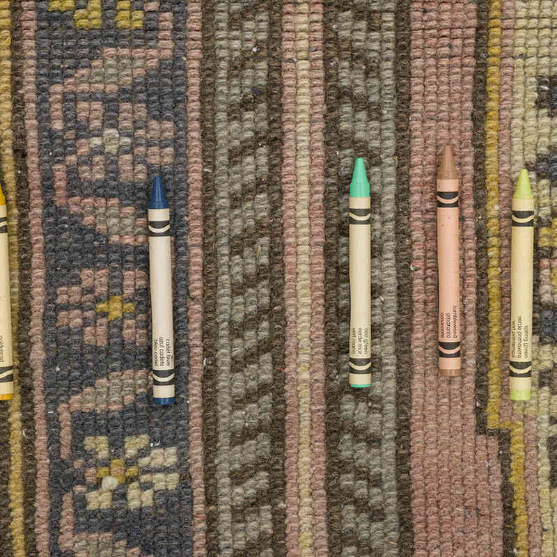 Vintage Turkish Hand-Knotted Rug - 5' 2" x 8' 5" (62" x 101") - K0070990