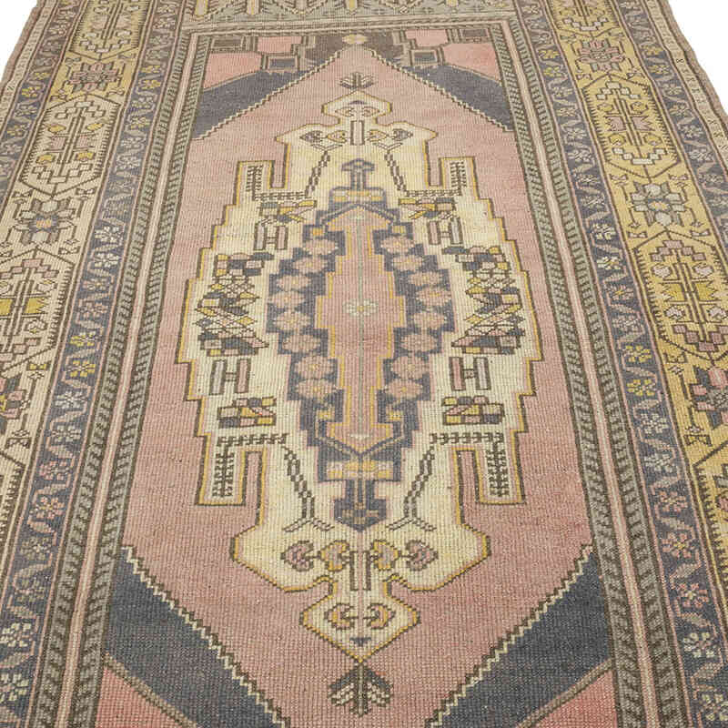 Vintage Turkish Hand-Knotted Rug - 5' 2" x 8' 5" (62" x 101") - K0070990