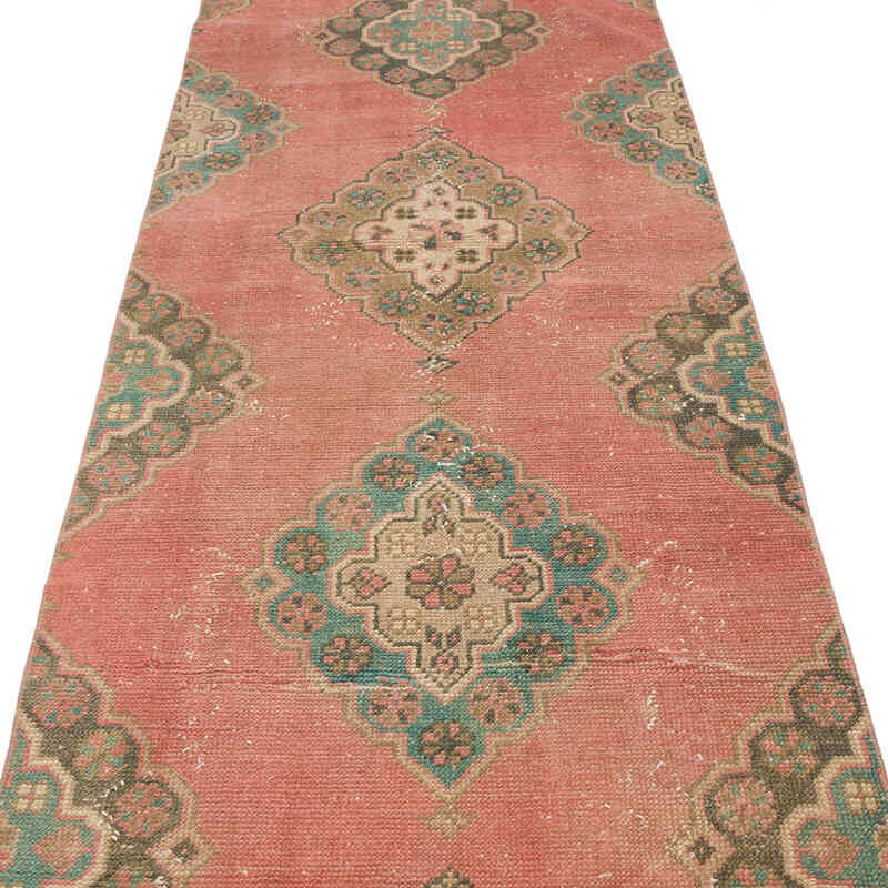 Alfombra Turca Vintage De Pasillo - 87 cm x 356 cm - K0070995