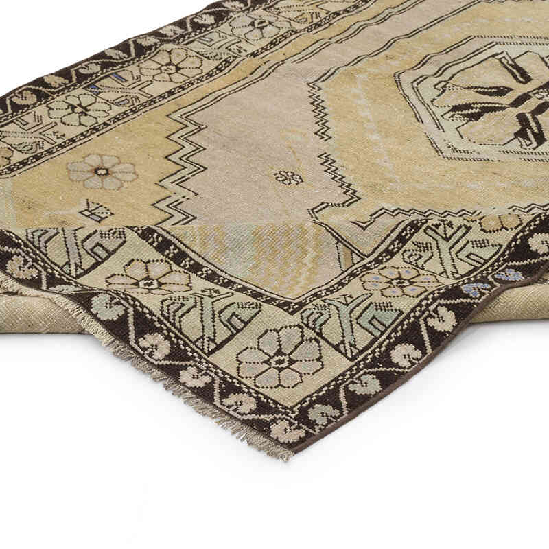 Vintage Turkish Hand-Knotted Rug - 4'  x 7' 9" (48" x 93") - K0071009