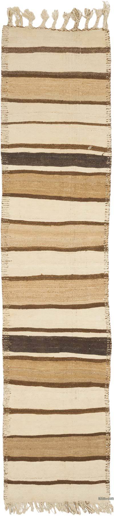 Kilim Vintage Turco de Pasillo - 77 cm x 333 cm