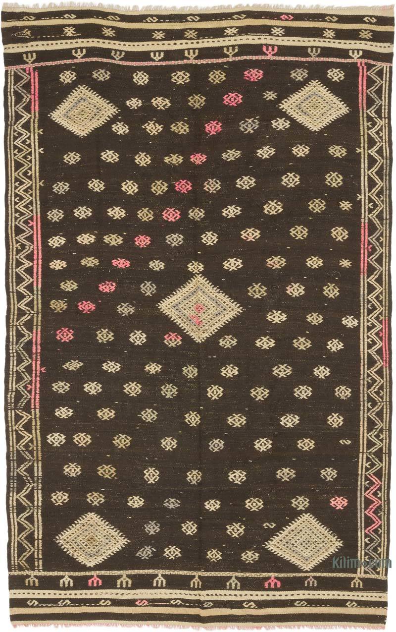 Alfombra Vintage Anatolian Kilim - 186 cm x 292 cm - K0071013