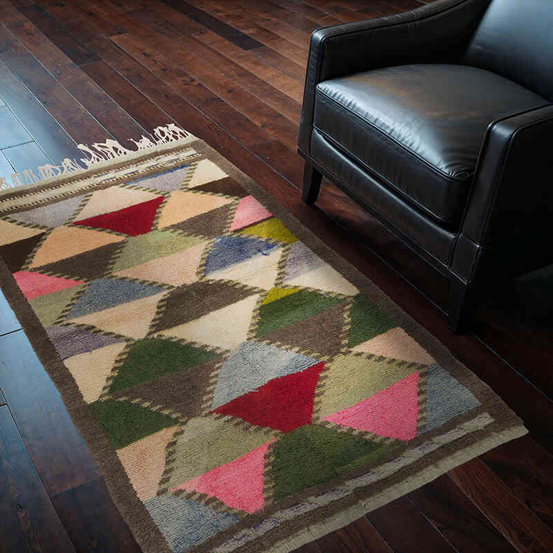 Vintage Anadolu Tülü - 108 cm x 162 cm - K0071014