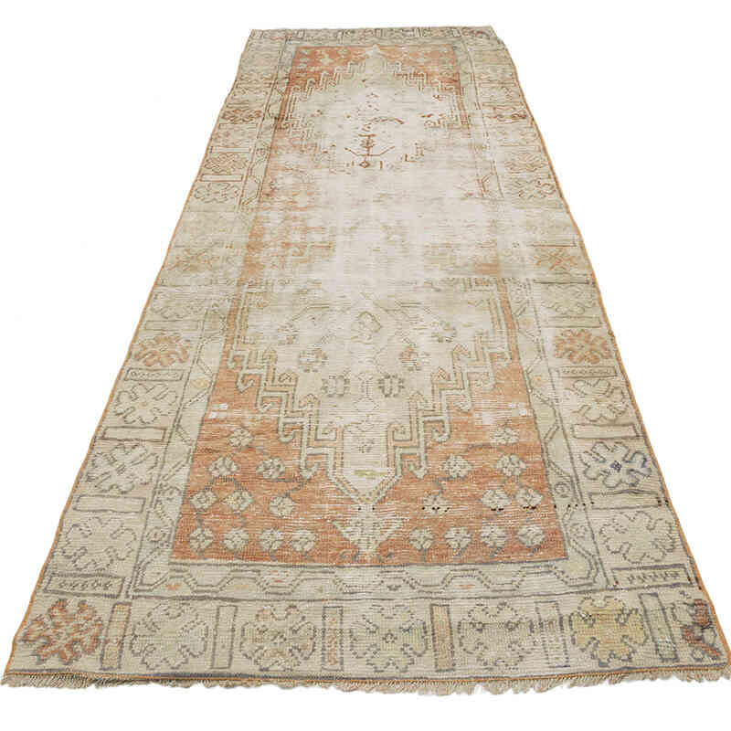 Alfombra Turca Vintage De Pasillo - 96 cm x 317 cm - K0071019