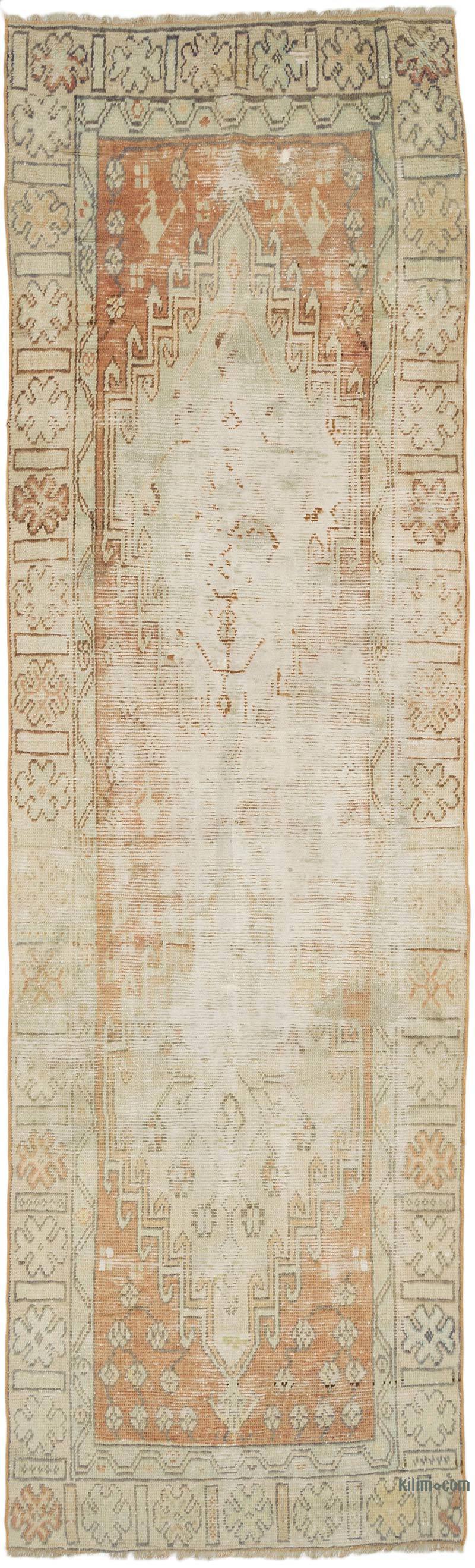 Alfombra Turca Vintage De Pasillo - 96 cm x 317 cm - K0071019