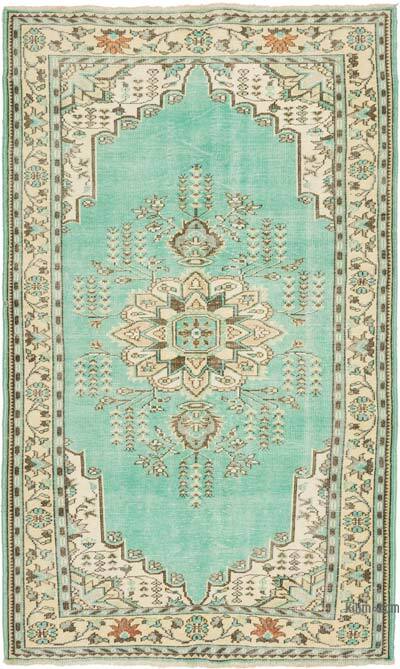El Dokuma Vintage Halı - 185 cm x 305 cm