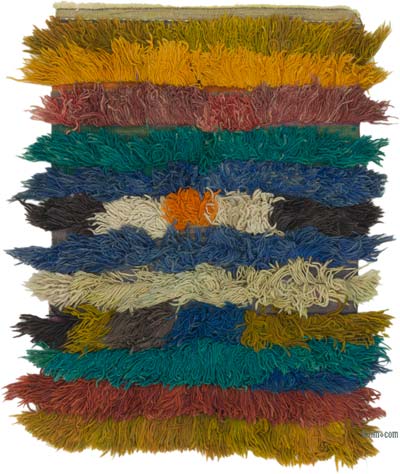 Vintage Anadolu Tülü - 89 cm x 112 cm