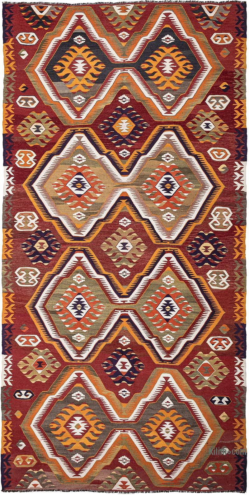 Vintage Mut Kilim Rug - 5' 5" x 10' 11" (65" x 131") - K0071038