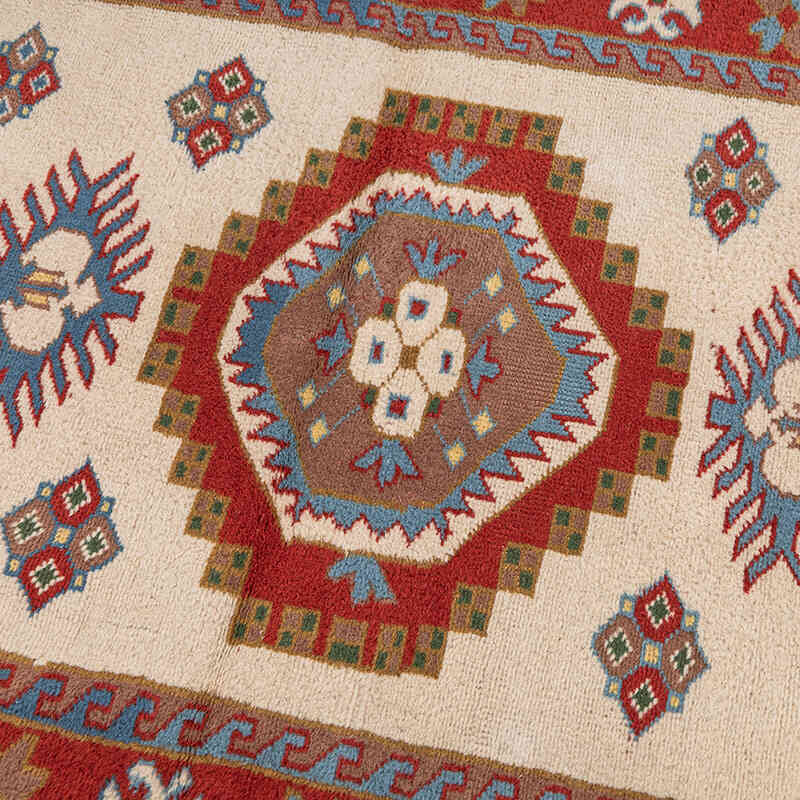 El Dokuma Vintage Halı - 110 cm x 160 cm - K0071067