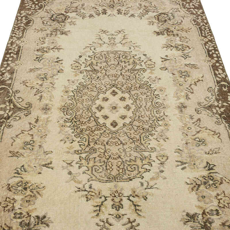 Vintage Turkish Hand-Knotted Rug - 3' 10" x 6' 10" (46" x 82") - K0071103