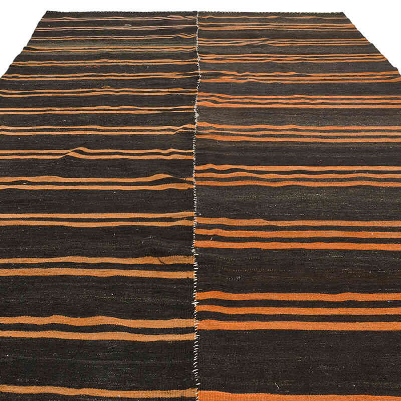 Vintage Anatolian Kilim Rug - 7' 7" x 15'  (91" x 180") - K0071107