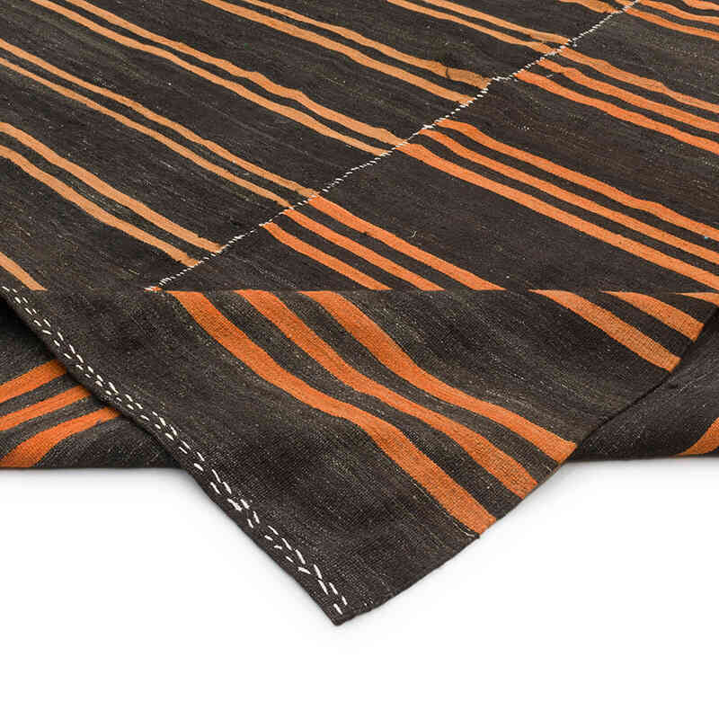 Vintage Anatolian Kilim Rug - 7' 7" x 15'  (91" x 180") - K0071107