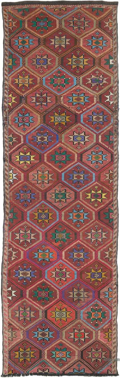 Vintage Anadolu Cicim Yolluk - 109 cm x 343 cm