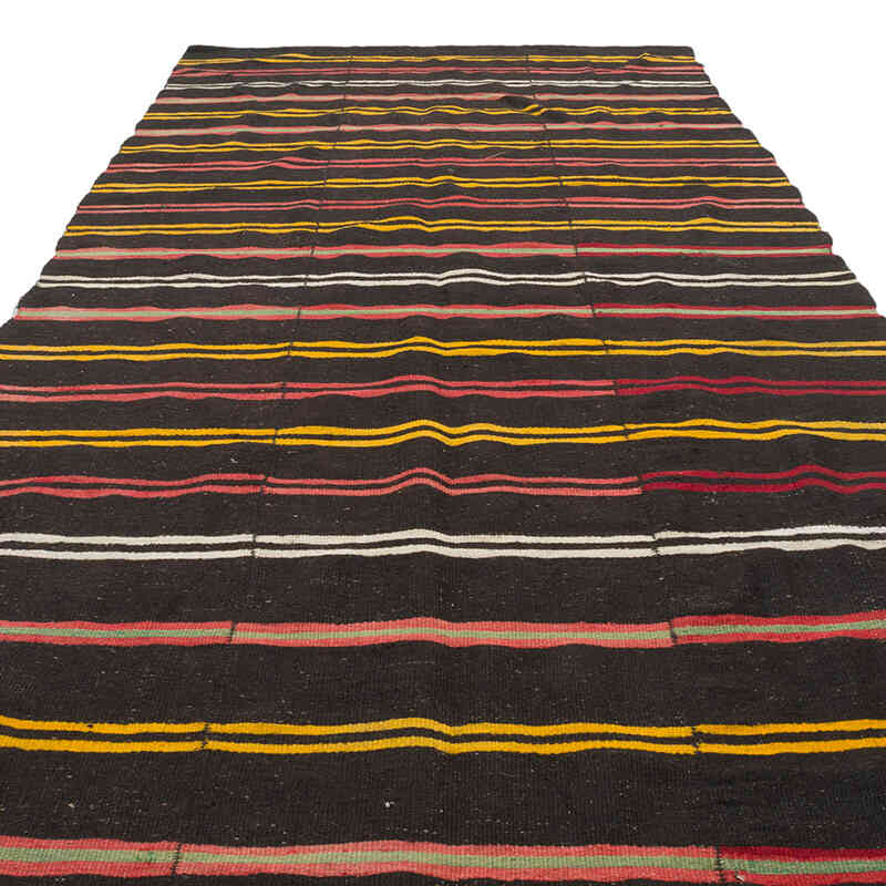 Vintage Anatolian Kilim Rug - 5' 8" x 12' 6" (68" x 150") - K0071119