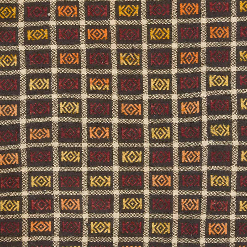 Vintage Anatolian Jijim Rug - 4' 1" x 10'  (49" x 120") - K0071121