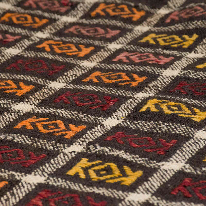 Vintage Anatolian Jijim Rug - 4' 1" x 10'  (49" x 120") - K0071121