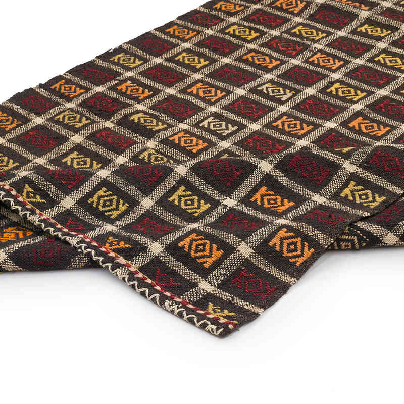 Vintage Anatolian Jijim Rug - 4' 1" x 10'  (49" x 120") - K0071121