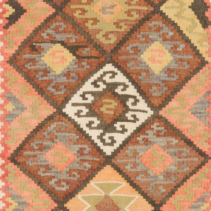 Vintage Tribal Kilim Runner - 2' 10" x 13' 2" (34" x 158") - K0071123
