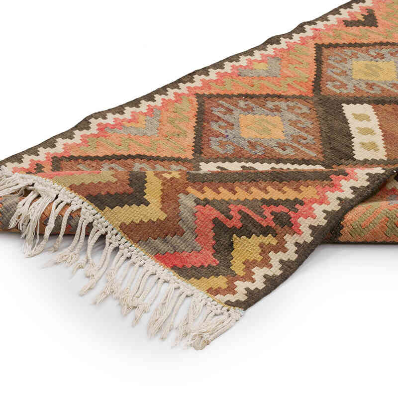 Vintage Tribal Kilim Runner - 2' 10" x 13' 2" (34" x 158") - K0071123