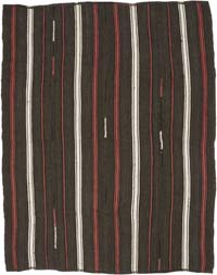 Vintage Anatolian Kilim Rug - 5' 11" x 7' 8" (71" x 92")