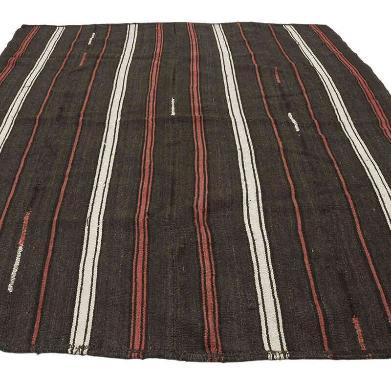Vintage Anatolian Kilim Rug - 5' 11" x 7' 8" (71" x 92") - K0071126