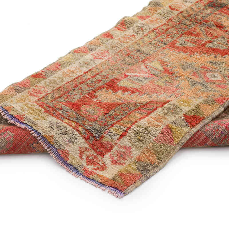 Vintage Tribal Runner Rug - 2' 11" x 12' 10" (35" x 154") - K0071128
